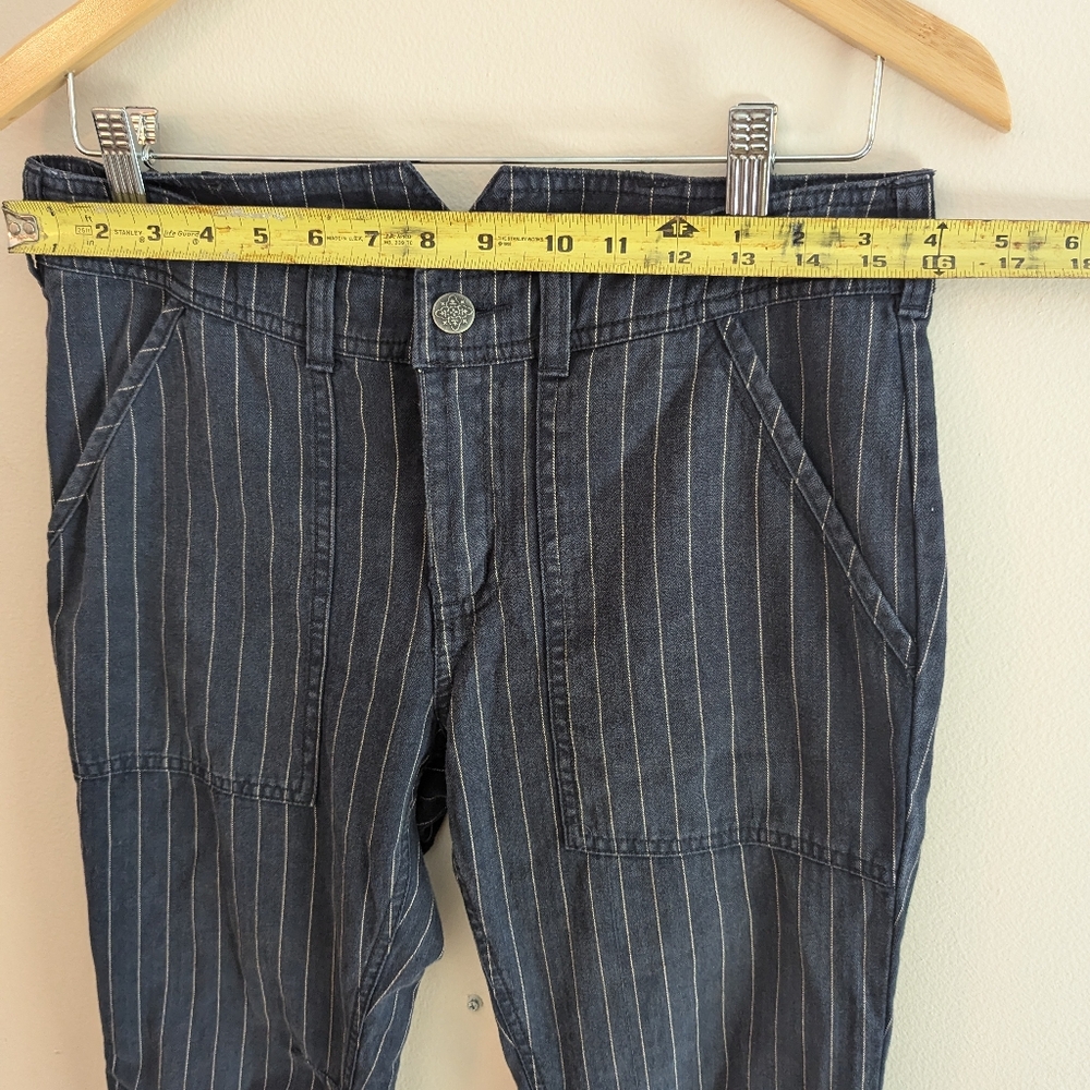 Free People pinstripe crop pants - Picture 5 of 7